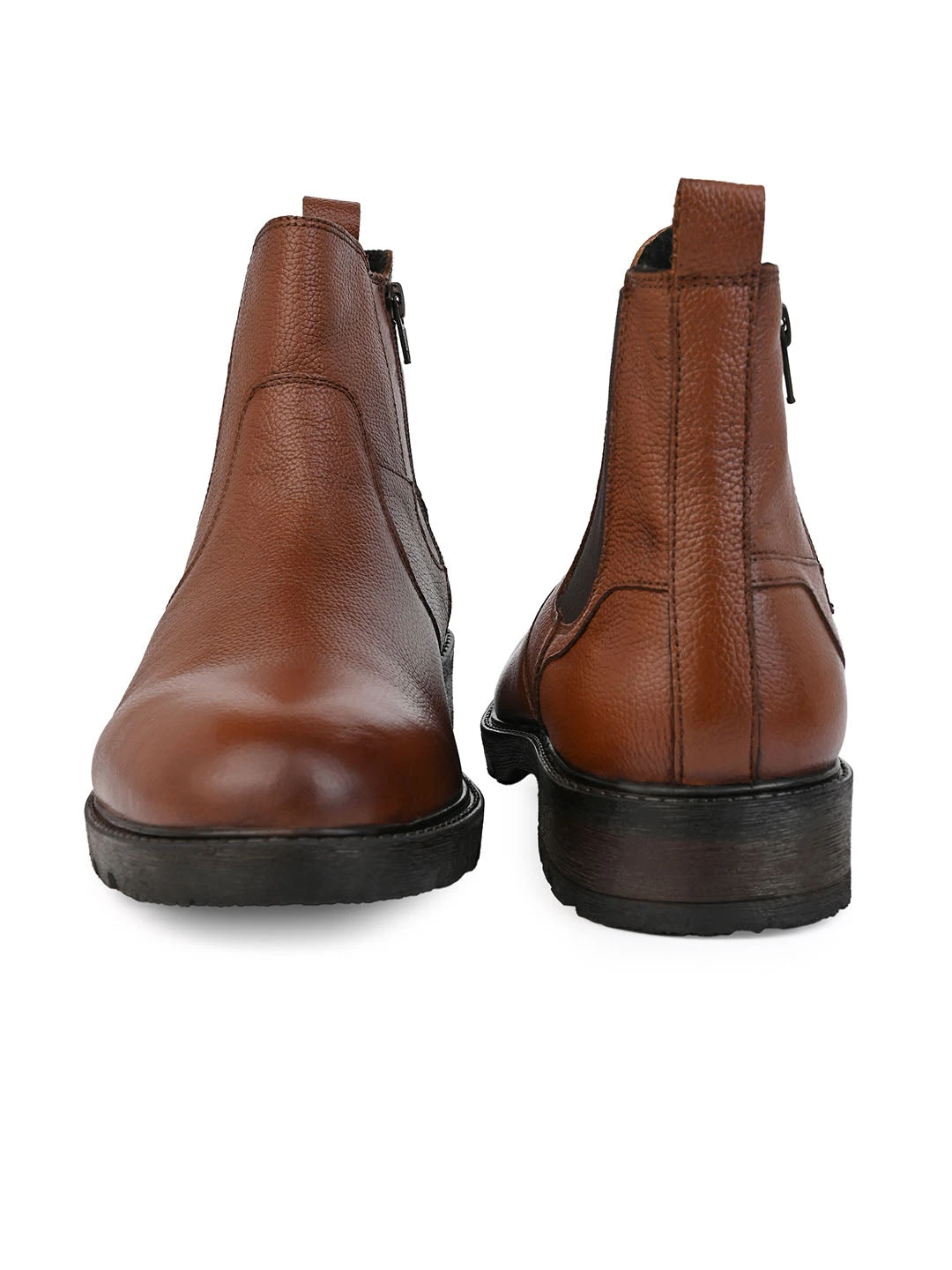 Alberto Torresi Tan Mild Leather Ankle Length Boots 6 Alberto Torresi Tan Mild Leather Ankle Length Boots - Image 6