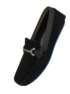 Alberto Torresi Trendy Silicon Multi Coloured Anti Slip Sole Vibrant Black Loafer 11 Alberto Torresi Trendy Silicon Multi Coloured Anti Slip Sole Vibrant Black Loafer -Urban Shoes Store AT 1 88715 BLACK 4