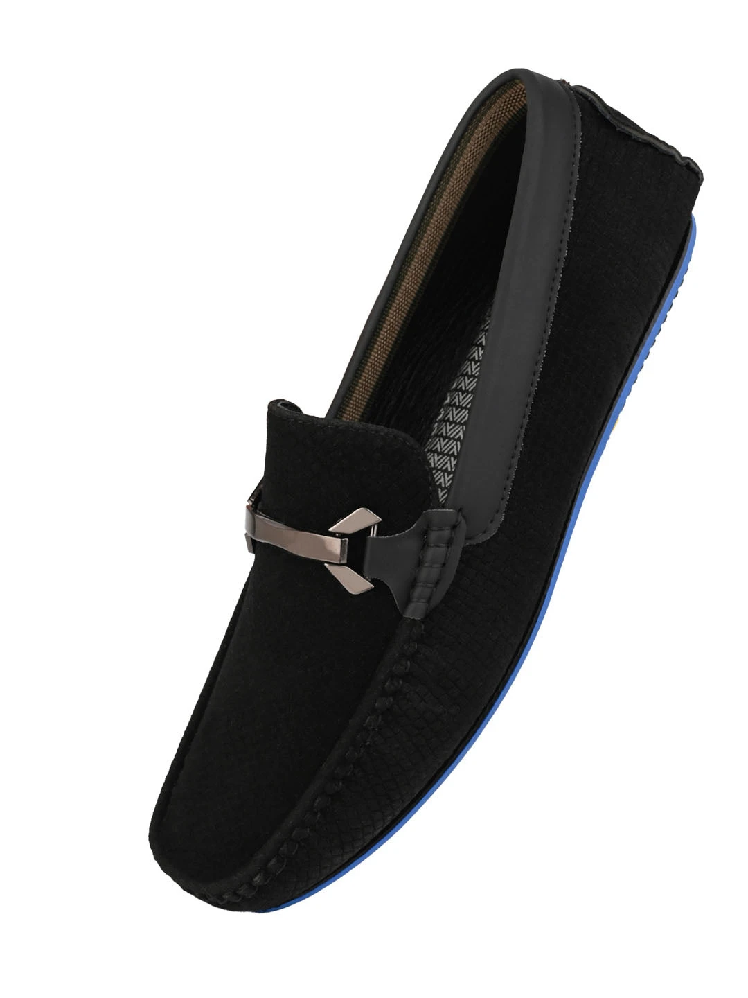 Alberto Torresi Trendy Silicon Multi Coloured Anti Slip Sole Vibrant Black Loafer 4 Alberto Torresi Trendy Silicon Multi Coloured Anti Slip Sole Vibrant Black Loafer - Image 4