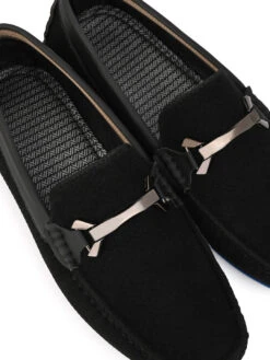 Alberto Torresi Trendy Silicon Multi Coloured Anti Slip Sole Vibrant Black Loafer 12 Alberto Torresi Trendy Silicon Multi Coloured Anti Slip Sole Vibrant Black Loafer -Urban Shoes Store AT 1 88715 BLACK 7