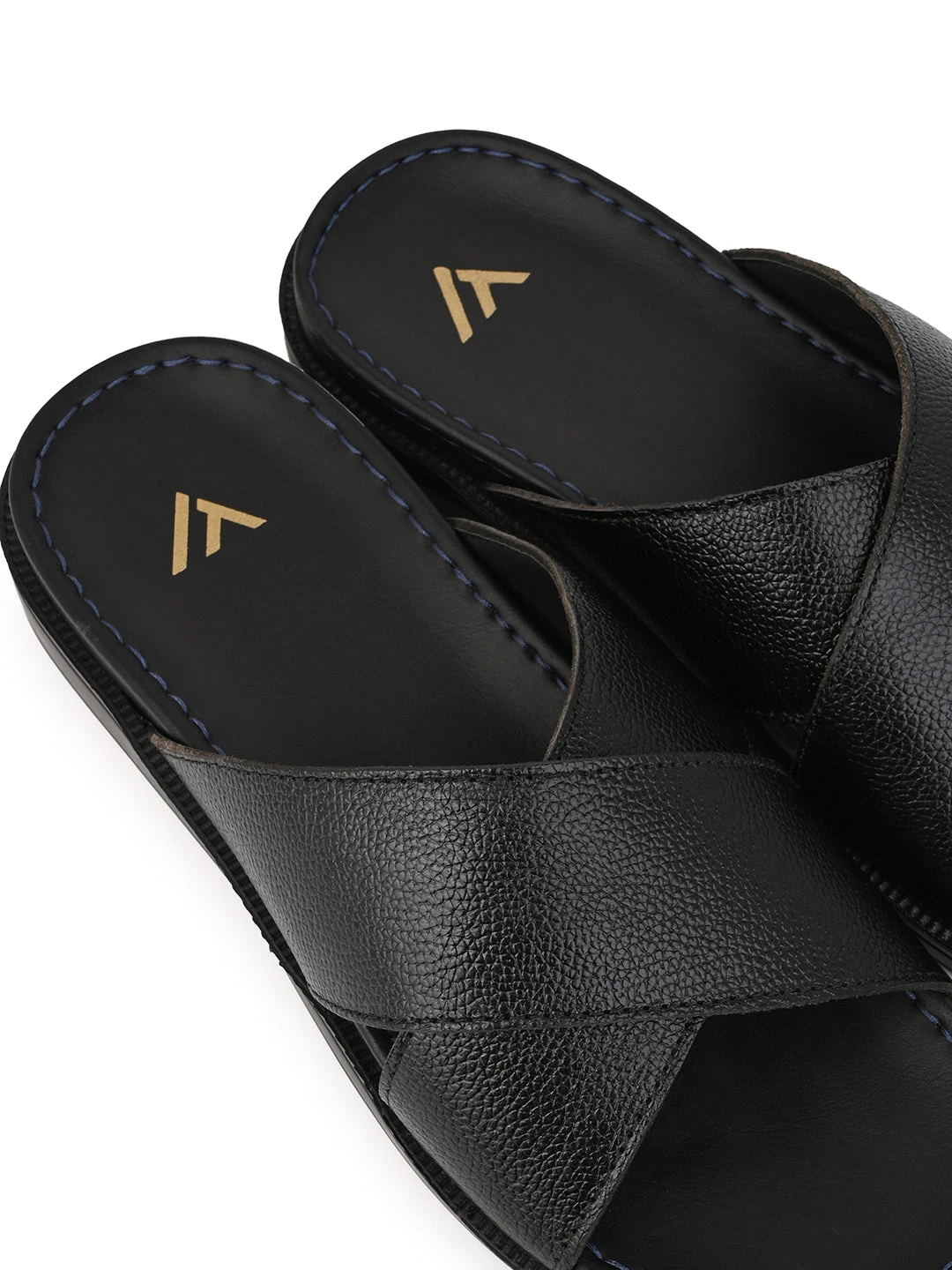 Alberto Torresi Deriko Black Genuine Leather Flats 5 Alberto Torresi Deriko Black Genuine Leather Flats - Image 5