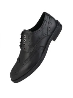 Alberto Torresi Genuine Leather Black Formal Brogue Shoes -Urban Shoes Store DSC 2451 2