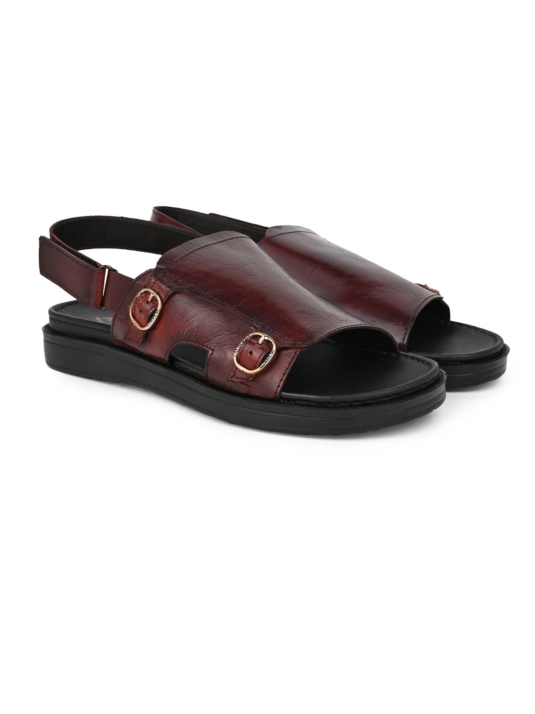 Alberto Torresi Bordo Genuine Leather Slingback Sandals For Men 5 Alberto Torresi Bordo Genuine Leather Slingback Sandals For Men - Image 5