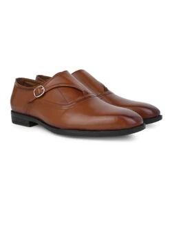Albert Torresi Hungary Series 606 Executive Tan Formal Monk Shoes -Urban Shoes Store DSC 3864 2