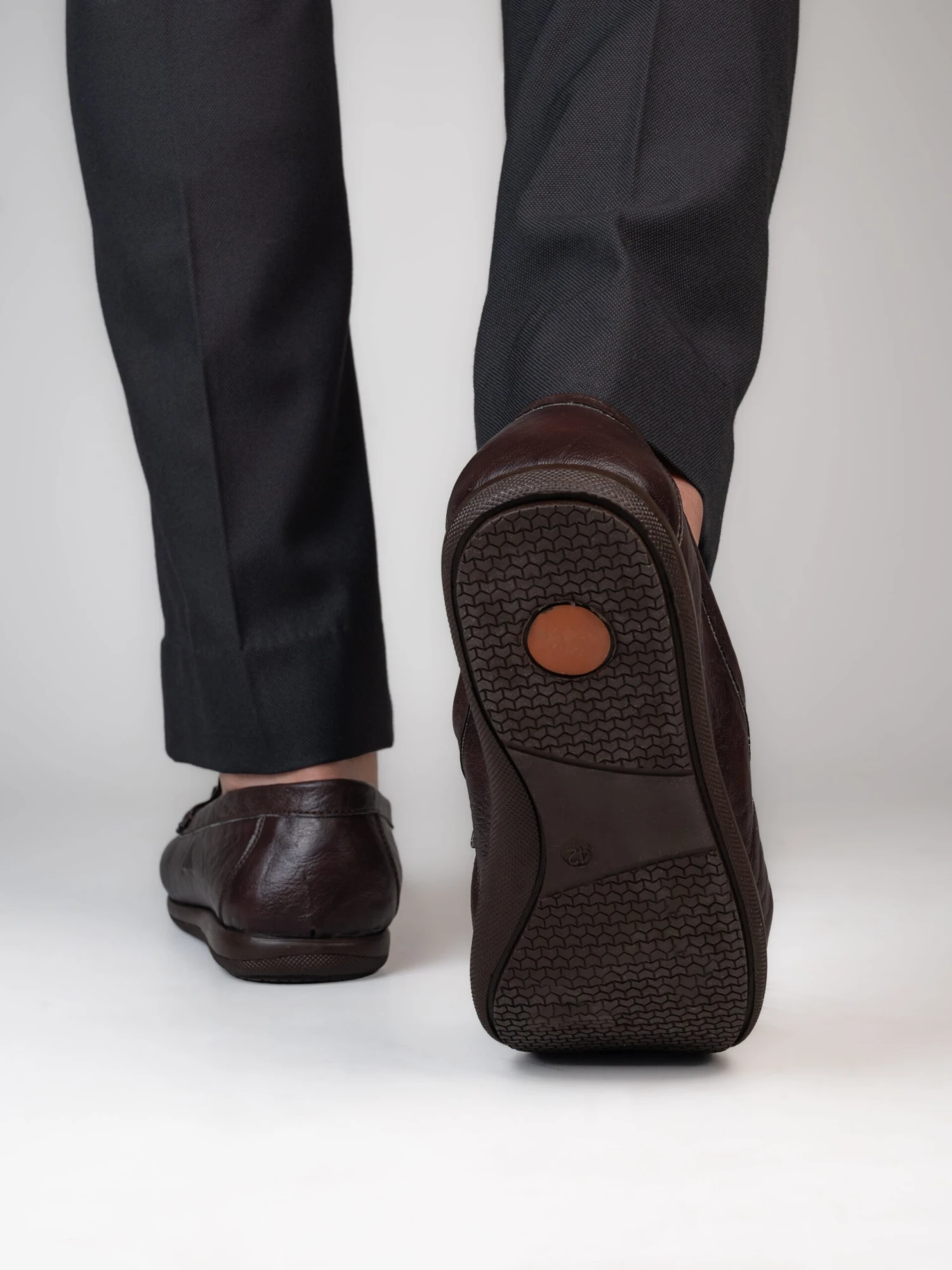 Alberto Torresi Twisty Series 531 Full Flex Rubber Sole Slip In Bordo Casual Loafers 9 Alberto Torresi Twisty Series 531 Full Flex Rubber Sole Slip In Bordo Casual Loafers - Image 9