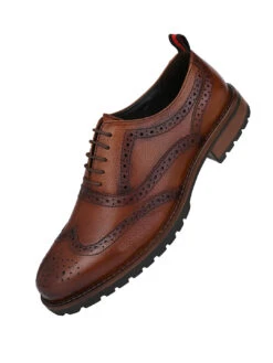 Alberto Torresi Latest TanBrogue Shoes With Padded Insole 11 Alberto Torresi Latest TanBrogue Shoes With Padded Insole -Urban Shoes Store DSC 5732