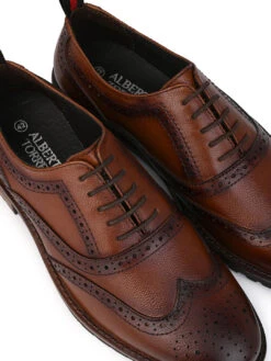 Alberto Torresi Latest TanBrogue Shoes With Padded Insole 12 Alberto Torresi Latest TanBrogue Shoes With Padded Insole -Urban Shoes Store DSC 5734