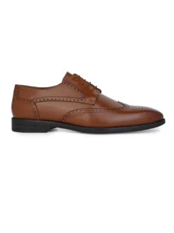 Alberto Torresi Tan Formal Brogue Shoes -Urban Shoes Store DSC 6133