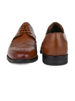 Alberto Torresi Tan Formal Brogue Shoes -Urban Shoes Store DSC 6135