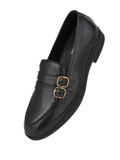 Alberto Torresi Palermo Black Men's Double Monk Strap Shoes -Urban Shoes Store DSC 6715 2