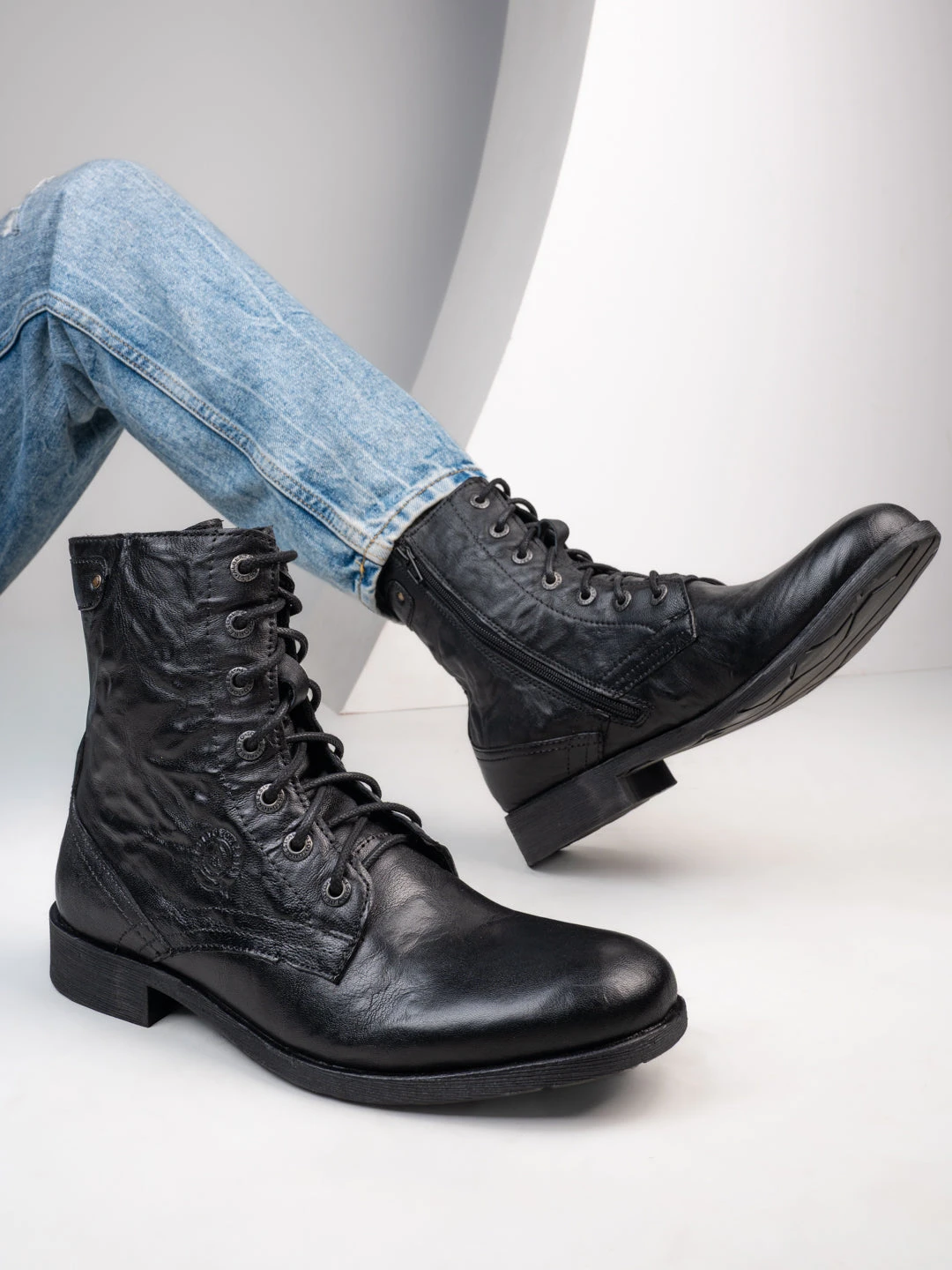 Alberto Torresi Barcus Black Ankle Boots 1 Alberto Torresi Barcus Black Ankle Boots