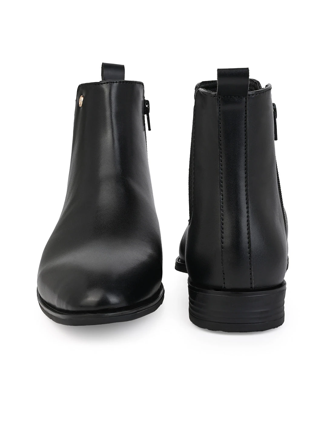 Alberto Torresi Synthetic Black Chelsea Boots For Men 8 Alberto Torresi Synthetic Black Chelsea Boots For Men - Image 8