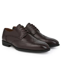 Alberto Torresi Brown Formal Brogue Shoes -Urban Shoes Store DSC 7168 2 2