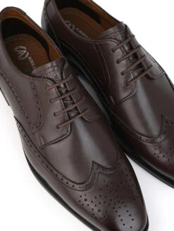 Alberto Torresi Brown Formal Brogue Shoes -Urban Shoes Store DSC 7175 2