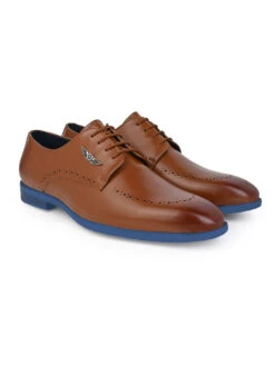 Alberto Torresi Hungary Series 607 Branded Sole Tan Formal Shoes -Urban Shoes Store DSC 7195 2