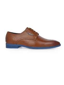 Alberto Torresi Hungary Series 607 Branded Sole Tan Formal Shoes -Urban Shoes Store DSC 7199 2