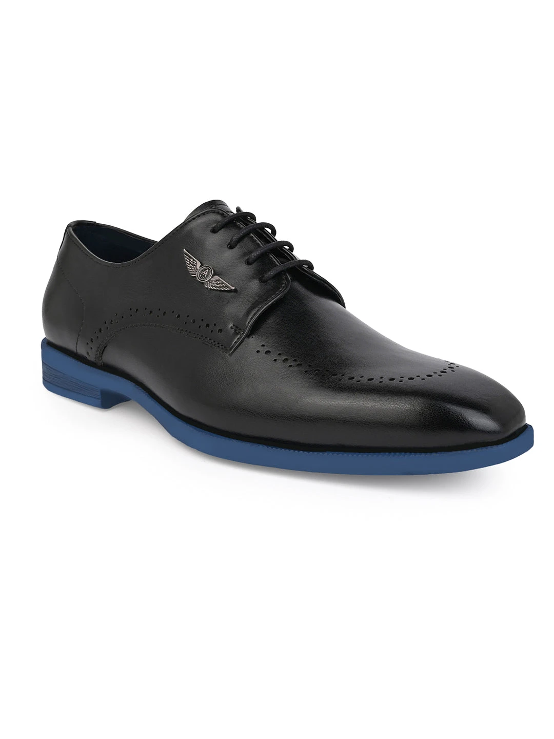 Alberto Torresi Hungary Series 607 Branded Sole Black Formal Shoes 2 Alberto Torresi Hungary Series 607 Branded Sole Black Formal Shoes - Image 2