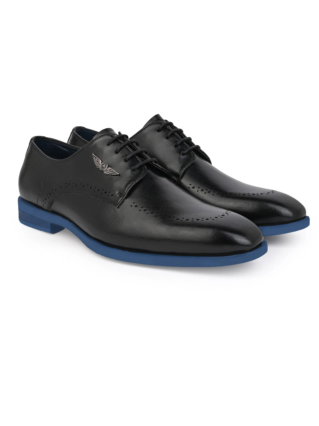 Alberto Torresi Hungary Series 607 Branded Sole Black Formal Shoes 3 Alberto Torresi Hungary Series 607 Branded Sole Black Formal Shoes - Image 3