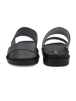 Alberto Torresi PVC Printed Branding Textured Blue Leather Men Slippers 15 Alberto Torresi PVC Printed Branding Textured Blue Leather Men Slippers -Urban Shoes Store DSC 8242 2