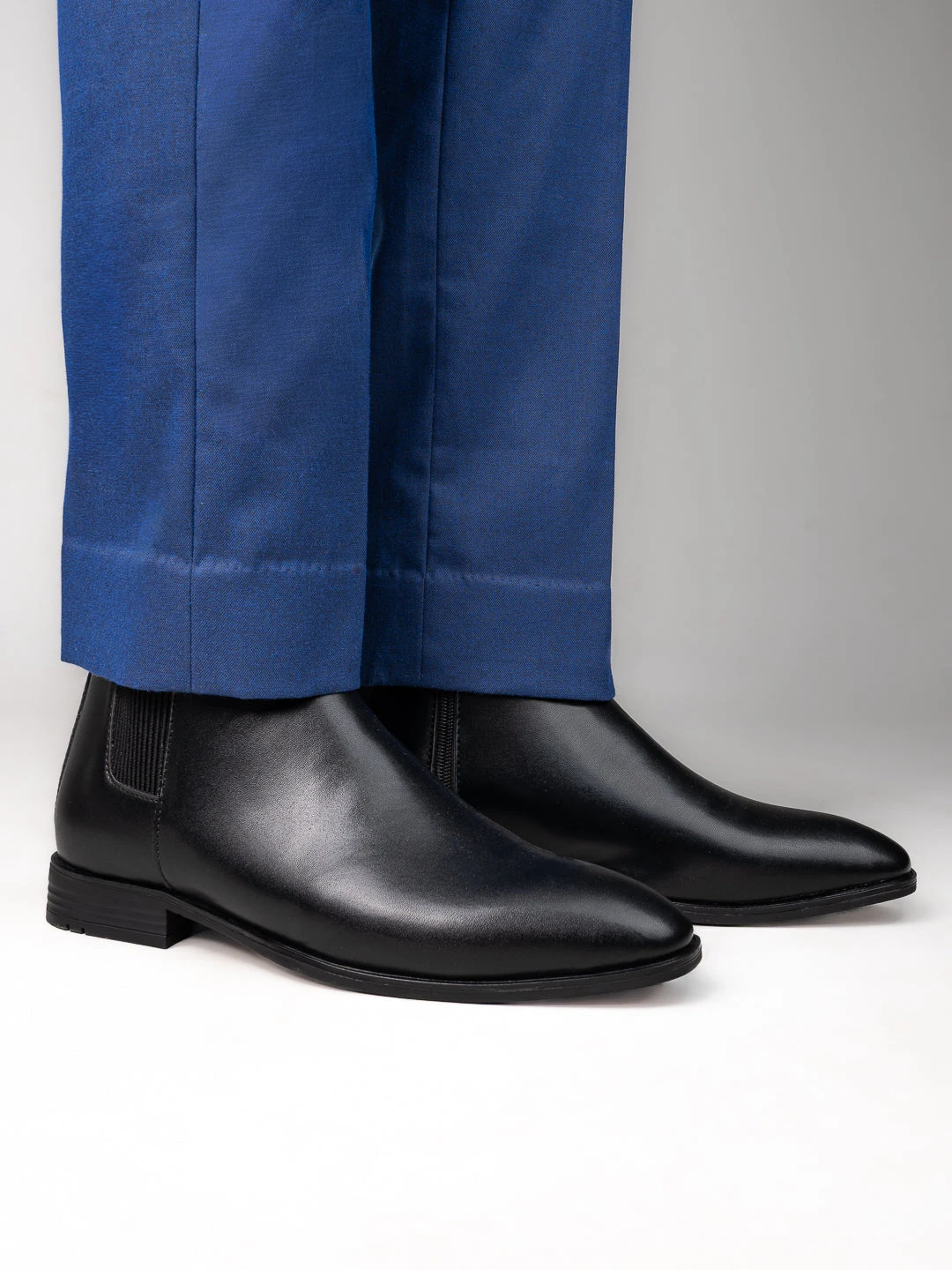 Alberto Torresi Synthetic Black Chelsea Boots For Men 1 Alberto Torresi Synthetic Black Chelsea Boots For Men